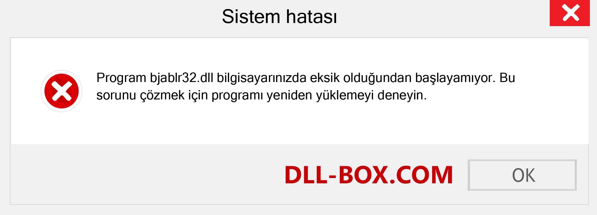 bjablr32.dll dosyası eksik mi? Windows 7, 8, 10 için İndirin - Windows'ta bjablr32 dll Eksik Hatasını Düzeltin, fotoğraflar, resimler